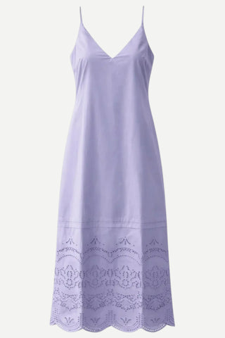 Anna Cate Zane Midi Dress, Lilac Eyelet ANNA CATE