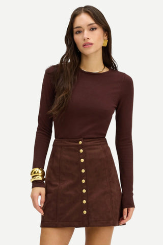 Allison Carla Skirt, Espresso