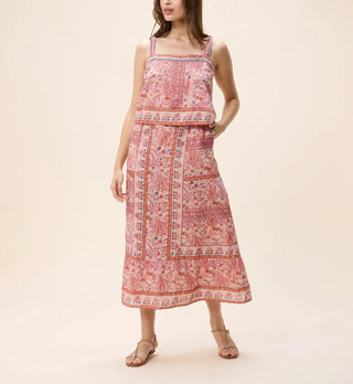 Cleobella Elie Ankle Skirt, Dahlia Print CLEOBELLA