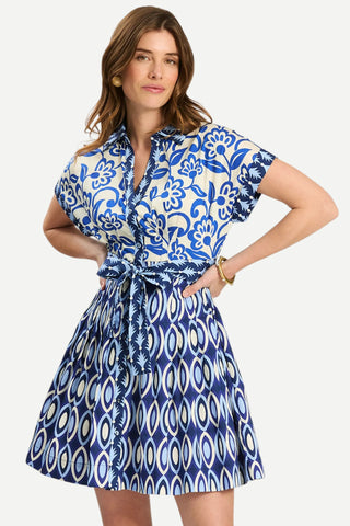 Tyler Boe Hailey Cotton Graphic Dress, Folly Tyler Boe