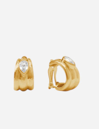 Julie Vos Cirque Stone Clip, CZ