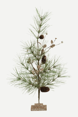 Zodax Needle Pine Tree w/ Small Pinecones 23"