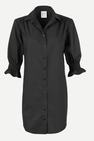 Finley Shirts Miller Dress, Weathercloth Black