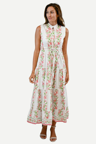 Victoria Dunn Magnolia Flutter Dress, Floral Garden Victoria Dunn