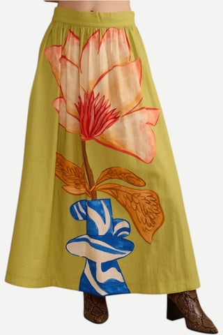 Double A Maeve Skirt, Lotus