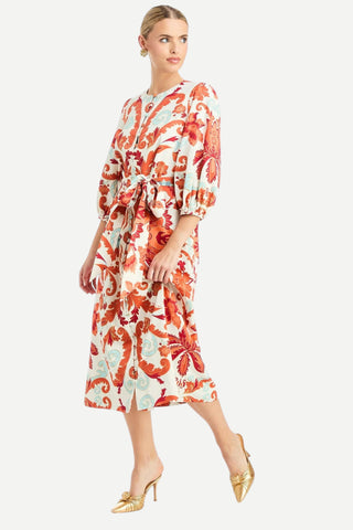 Mestiza Suzanna Midi Dress, Rossa Waltz