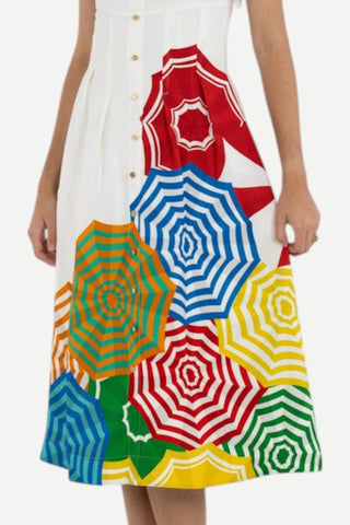 Emily McCarthy Constance Midi Dress, Beach Club Emily McCarthy