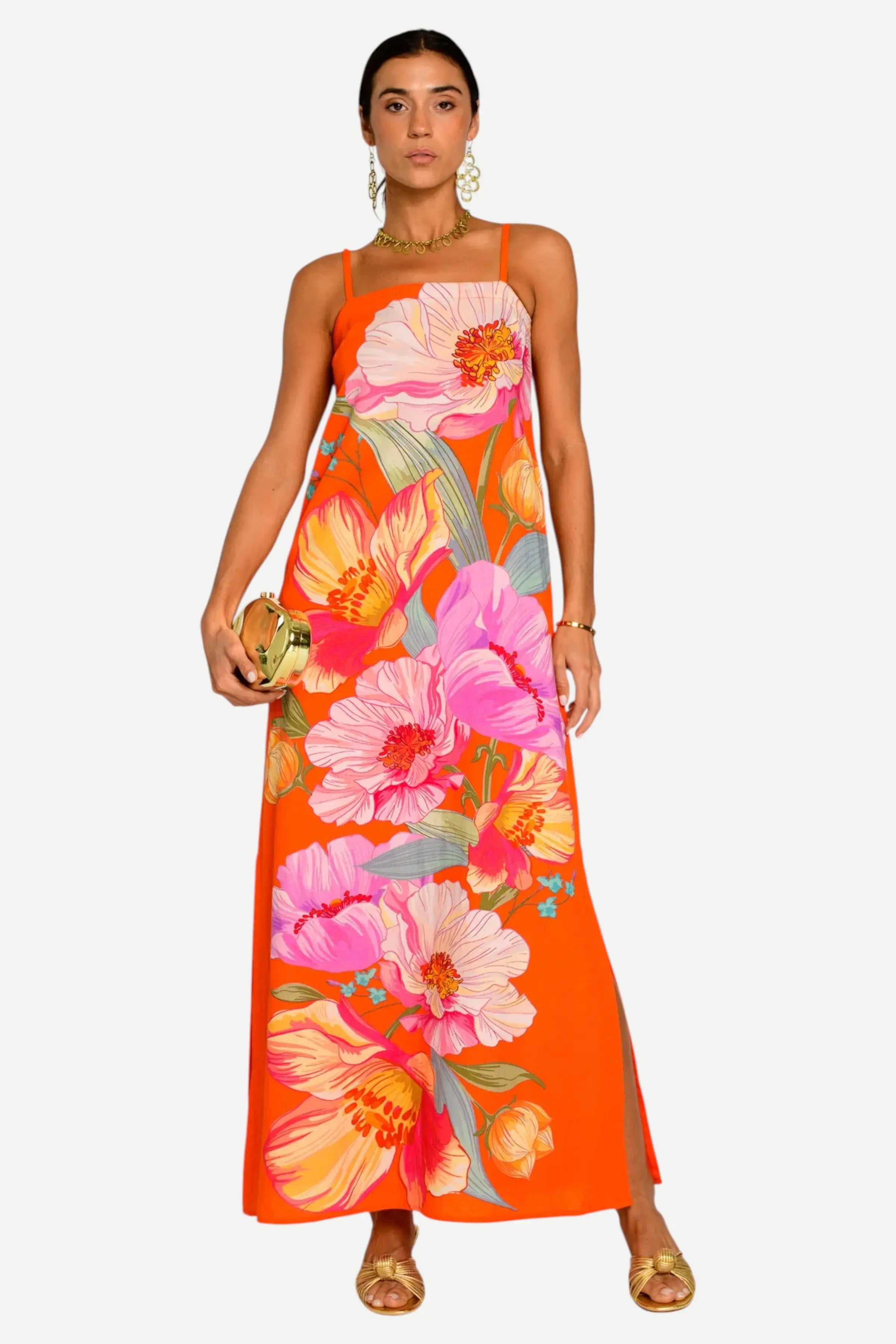 elizabeth and james silk dress Elizabeth and James Printed Long Sleeve Silk Dress 4