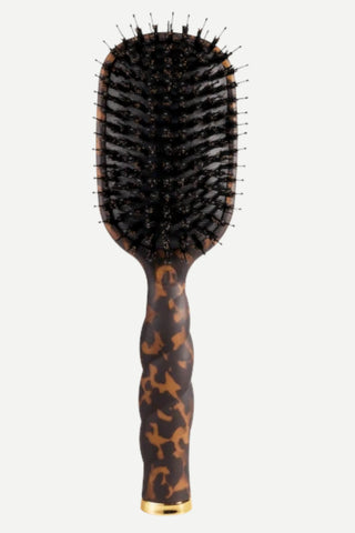 Teleties Full Size Boar Bristle Brush, Tortoise