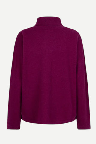 Esqualo Merino Wool Sweater, Maroon