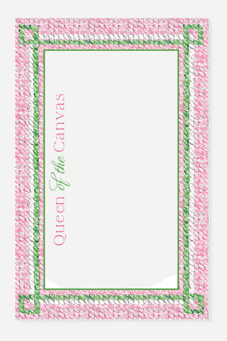 Rosanne Beck Collections Large Notepad, Handpainted Queen Of The Canvas
