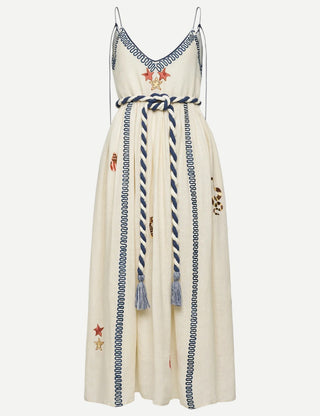 Carolina K Carmen Dress, Gardenia