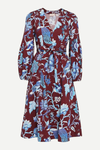 Banjanan Zora Dress, Cordovan
