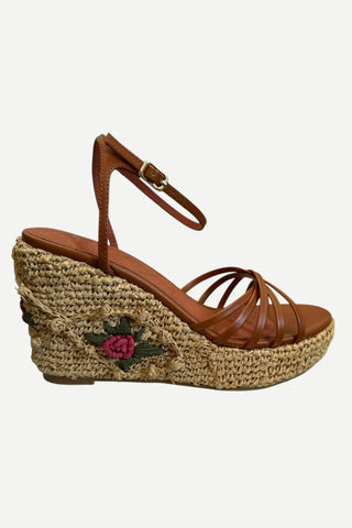 Cecelia New York Lee Platform Heel, Cognac CECELIA NY