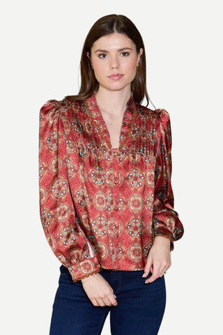Alden Adair Oliver Top, Desert Jewel