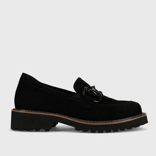 Vaneli Zimmy Suede Loafer, Black Suede