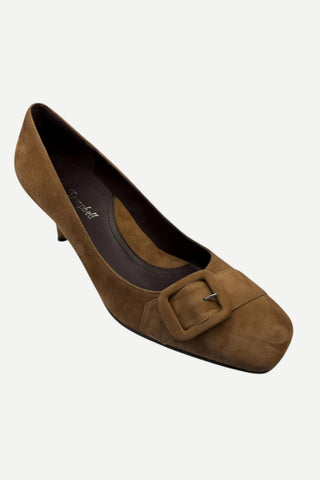 Jeffrey Campbell Armina Heel, Camel Suede