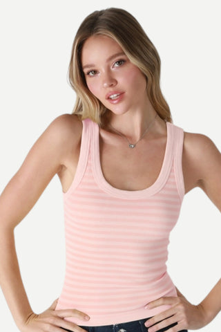 Nikibiki Reversible Tank Top, Icy Pink NIKIBIKI