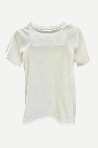 Elliott Lauren Short Sleeve Tee, White