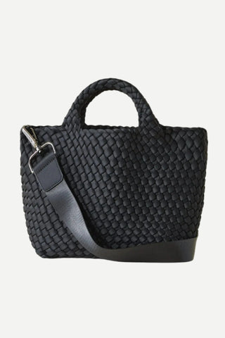 Naghedi St. Barths Small Tote Bag, Onyx