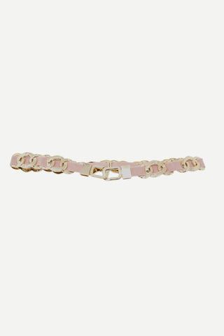 German Fuentes Stretch Belt, CINT-21, Nude
