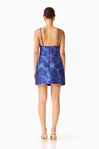 Elliatt Sorelle Shift Mini Dress, Cobalt Blue