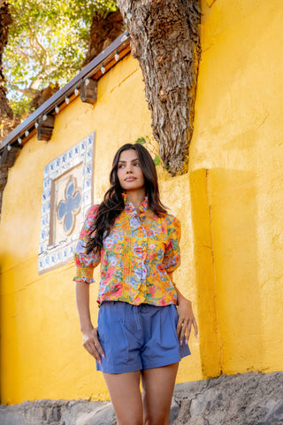 Love The Label Sammie Short, Blue Jeans