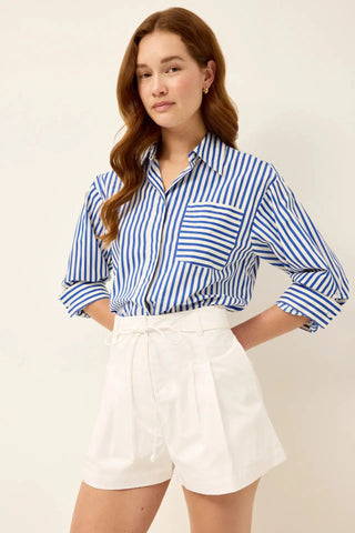 Marie Oliver Kirven Blouse, Surf MARIE OLIVER