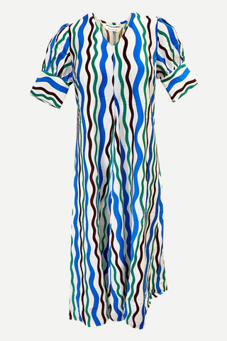 Compania Fantastica Midi Dress, Stripes Compania Fantastica