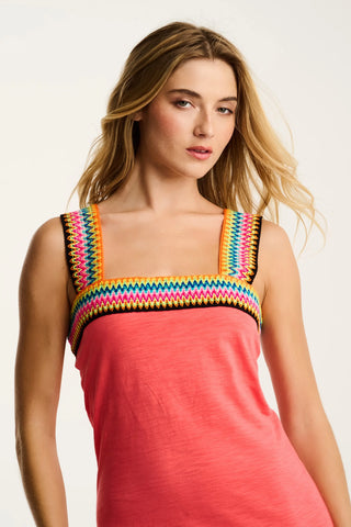 Lisa Todd Love Bond Dress, Coral Poppy LISA TODD
