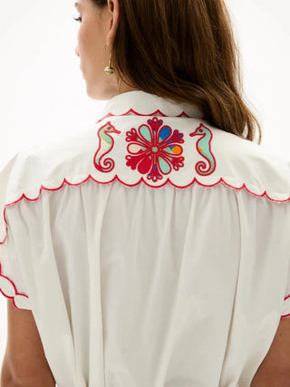 Carolina K, Valerie Dress, Off-White