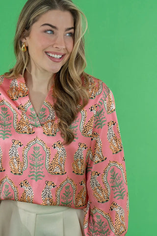 Emily Mccarthy Lolli Top - Cabana Cat Emily McCarthy