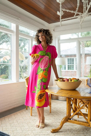 Emily McCarthy Hampton Dress, Papaya Vine Emily McCarthy