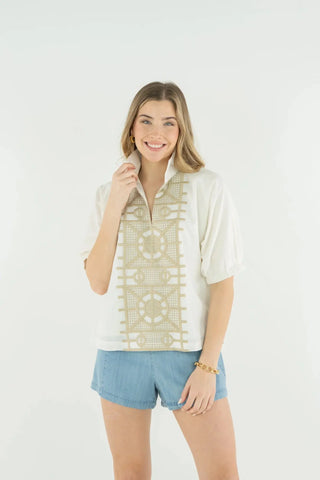 Emily McCarthy Poppy Top, Trellis Emily McCarthy