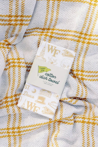 Victory Lap Wake Forest Kitchen Towel