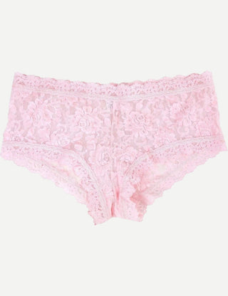 Hanky Panky Signature Lace Boy Short, Bliss Pink
