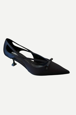 Bibi Lou Satin Dress Heel, Black