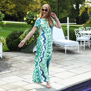 CK Bradley Malabar Dress, Marble Limeade CK Bradley