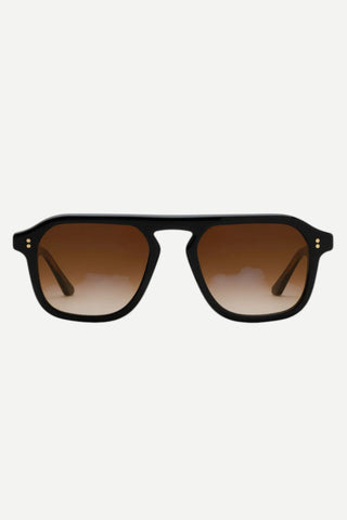 Krewe Zander Sunglasses, Black Tea Krewe