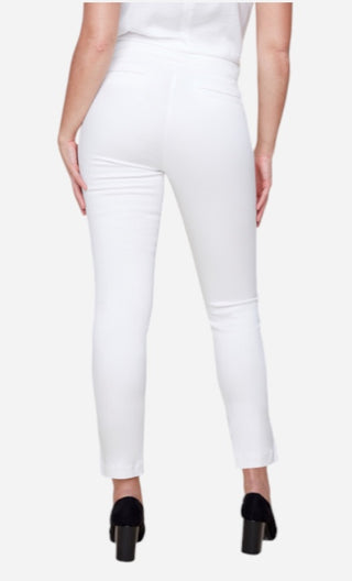 Renuar Tencel Ankle Pant, Creme