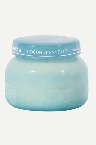 Capri Blue Coconut Santal Artisan Luce d' Almafi Signature Candle