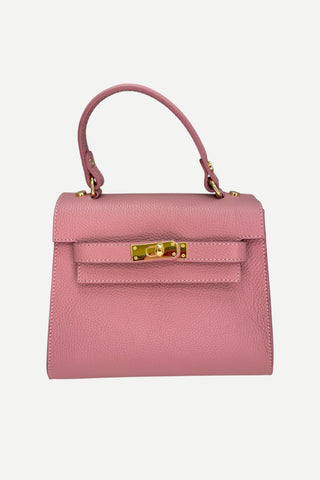 Le Feme Chateau Classic Medium Handbag, Rose