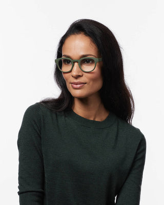 IZIPIZI® #C Reading Glasses, Kaki Green, +2.5