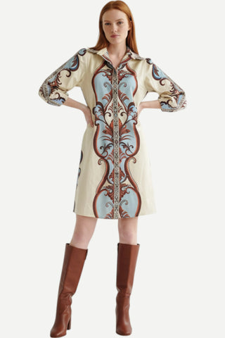 Maude Ava Dress, Eden Mosaic