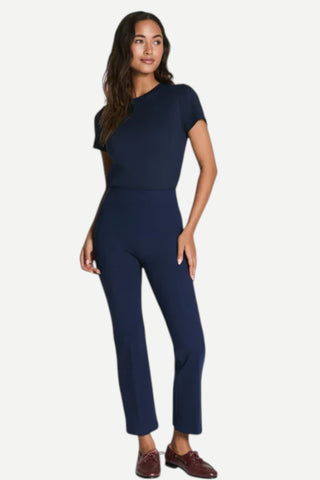 Spanx SpanxSmooth PerfectFit Ponte Kick Flare Pant, Timeless Navy