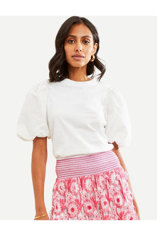 Love the Label Lali Tee Solid, Bright White LOVE THE LABEL