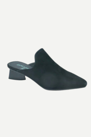 The Flexx Shannen Slip-on Clogs, Black Camoscio