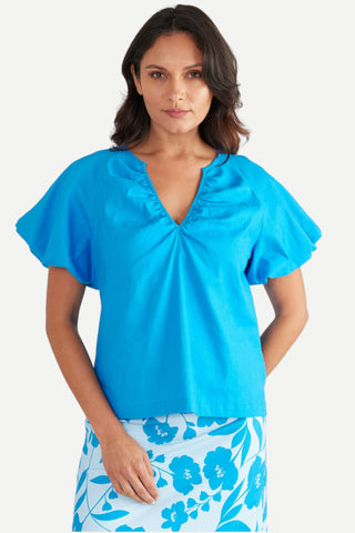 S'edge Cory Top, Blue Jay