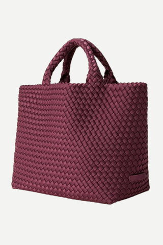 Naghedi St. Barths Medium Tote Handbag, Bordeaux
