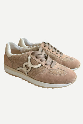 Softwaves Driver Destin Sneaker - Suede Sahara